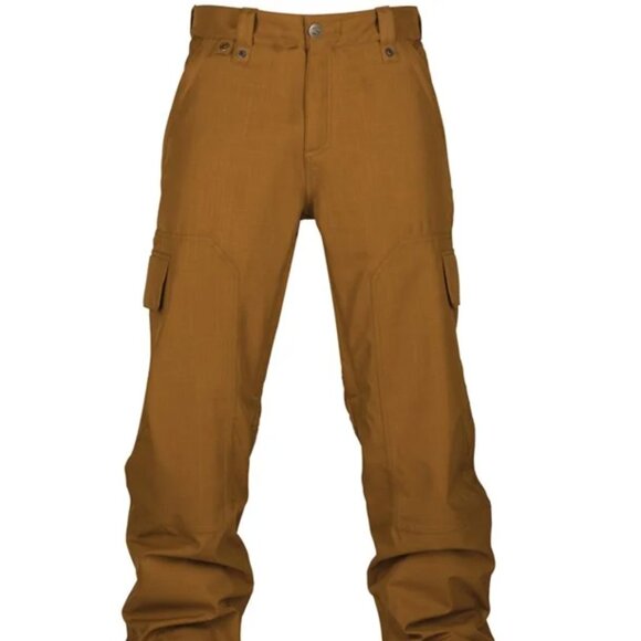 Bonfire Outwear Like New Men's Arc Khaki Winter Skiing or Snowboarding Pants - Picture 1 of 8